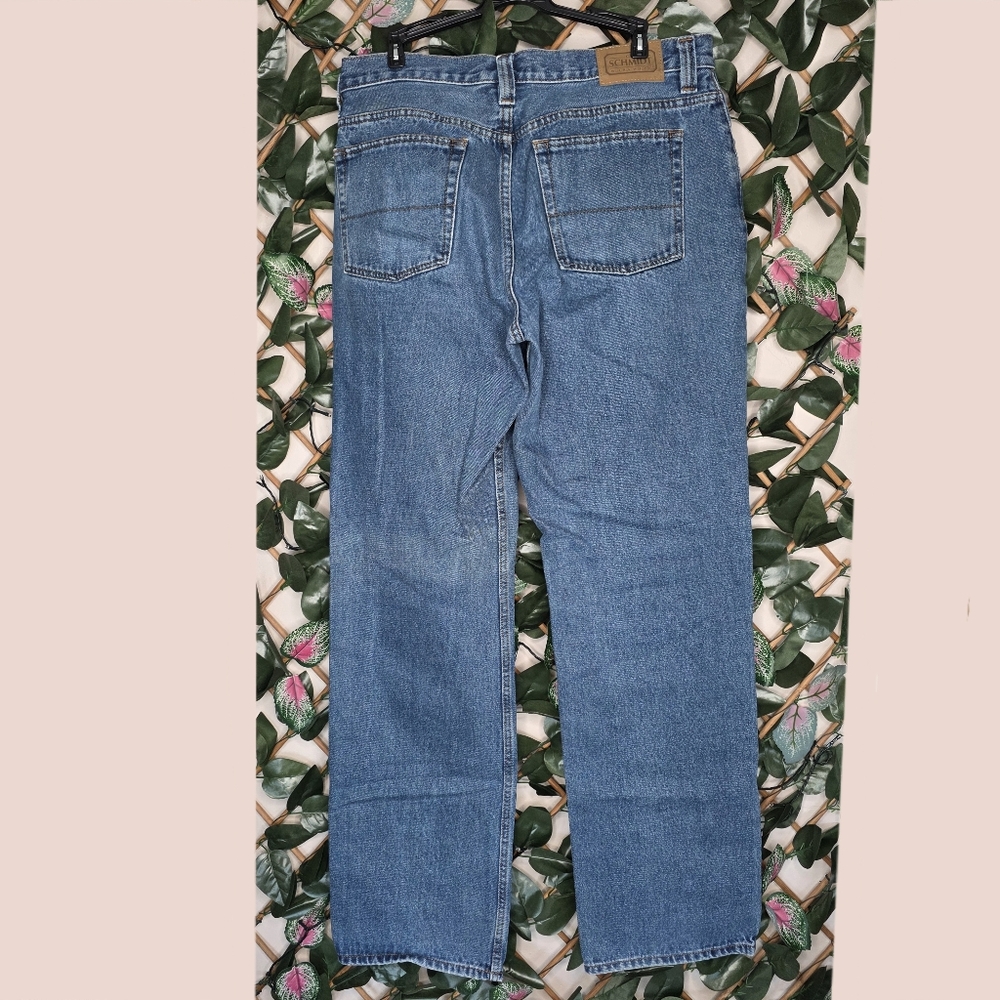 51) SCHMIDT Workwear Jeans Sz. 34x36